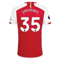 Arsenal Oleksandr Zinchenko #35 Domáci futbalový dres 2023-24 Krátky Rukáv